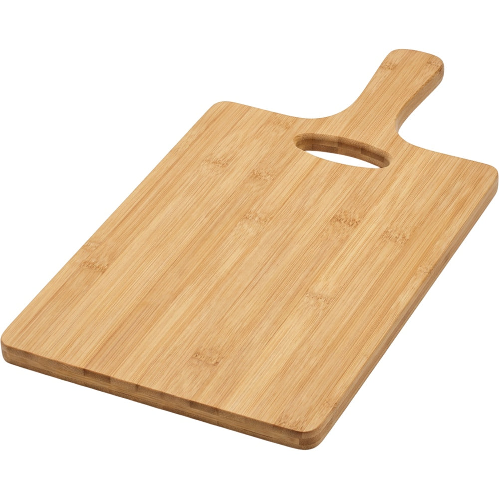 Kxvpn Bamboo Paddle Cutting Board Tapered Handle Natural - Product view