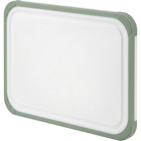 Kxvpn HDPE Non Slip Border Cutting Board White Sage - Product view