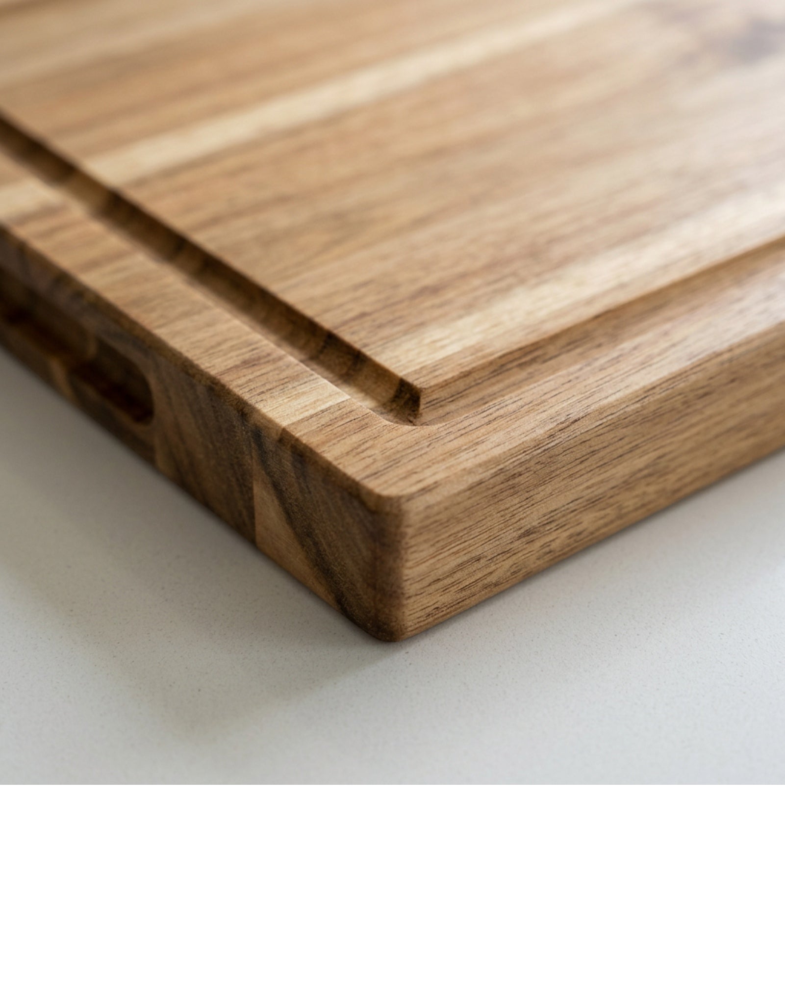 Kxvpn Reversible Acacia Juice Groove Cutting Board Natural - Detail view