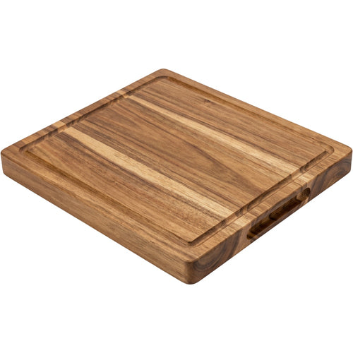 Kxvpn Reversible Acacia Juice Groove Cutting Board Natural - Product view